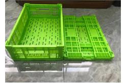 China 20kg Loading Vegetable Fruit Collapsible Plastic Crates supplier