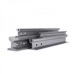 EN Standard 46E2(U33) Steel Rail  for QU100 in 6-12m Length for sale