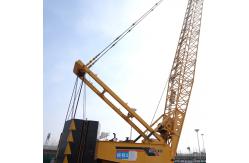 China High Capacity 150ton Crawler Mounted Mobile Crane With 600 Liters Fuel Tank supplier