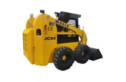 China Versatile Efficient Small Skid Steer Loader With Sweeper JC60 supplier