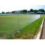 16Ga To 8Ga 60mm Heavy Duty Steel Chain Link Fence Electro Galvanized for sale