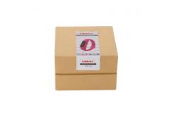 China Foam Insert Square Kraft Electronics Packaging Box 120*120*100mm supplier