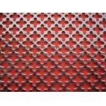 High Tensile Perforated Metal Mesh , 1.14mm Min Hole Dia Decorative Metal Sheets Lowes for sale
