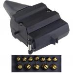 Australian Standard 12 Core Trailer Connector 12 Pin Australian Male Plug And Socket for sale