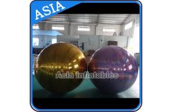 China Inflatable Helium Advertising Mirror Balloon / Giant Inflatable Mirror Ball Ground supplier