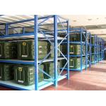 Durable Medium Duty Racking System Cold - Roll Steel Shelves 500kg Per Shelf for sale