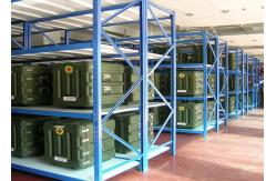 China Durable Medium Duty Racking System Cold - Roll Steel Shelves 500kg Per Shelf supplier