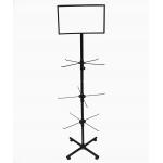 3 Tiers 550mm Width 1780mm Height Rotating Display Rack For Phone Case for sale