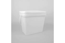 China ISO9001 Certification 1.5 Gallon 6L Square Plastic Bucket For Sea Food supplier