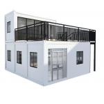 Modern Style Luxury Folding Prefab Homes Steel Frame With High Security for sale