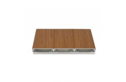 China PE/PVDF Coated Signage Aluminum Sandwich Panel B1/A2 Grade Fireproof supplier