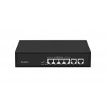 6 Port POE Network Switch 48V With 100Mbps Ports IEEE 802.3 Af/at Network Switch for sale