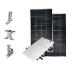 Aluminum Alloy Solar Panel Micro Inverter Silver Wifi 1600W Household Solar Inverter for sale
