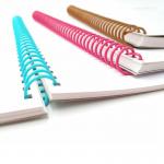 Document Binding Colorful PVC Spiral Ring 3/4'' 7/8'' for sale