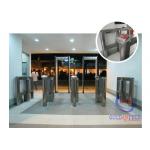 Luxury Shape Speed Gate Security Half Height Turnstiles For Fitness for sale