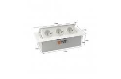 China 240V 16A Hotel Lighting Aluminum Alloy Pop Up Socket supplier