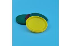 China Tin Can 52mm 153mm PE Round Plastic Lids For Machine Operated supplier