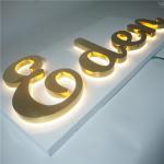 316ss Led Channel Letters Foam Front Lit Channel Letters 5mm for sale