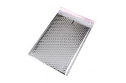 China Self Seal Silver Metallic Bubble Mailers , Bubble Wrap Envelopes Recyclable supplier