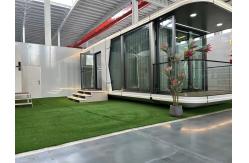 China 8.5m Prefabricated Office Pod Capsule Container House Wirh Intelligent Lighting System supplier