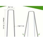 Galvanized Landscape Staples U Shaped Lawn Turf Nail for sale