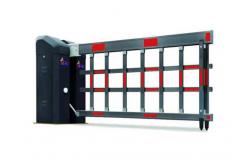 China Aluminum Arm 250W IP44 6m Boom Automatic Barrier Gate supplier