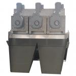 Auto Spiral Screw Press Machine Sludge Dewatering Systems For Oil Sludge Thickener for sale