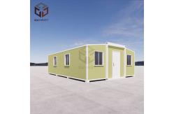 China Portable 30ft Expandable Container House Prefabricated With EPS Wall Panel supplier