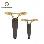 Multicolor Metal Triangle Table Legs Furniture Modern Luxury Gold Chrome Base Cabinet Sofa Bed Legs for Kitchen Hotel Bedroom for sale