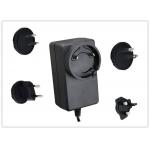 Interchangeable Power Supply 12 Volt Power Adapter 3.0A With IEC61558 Approval for sale