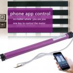 Zebra Blinds Cassette Curtain Motor Automatic Motorized APP WIFI Control Smart Zebra Shades for sale