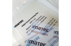 China Waterproof Inkjet Transparency PET Film For Screen Printing supplier