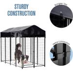 Galvanized Outdoor Heavy Duty Dog Playpen For Large Dogs for sale