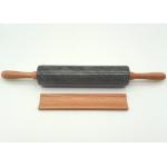 Smooth Surface Stone Rolling Pin , Noodle Rolling Pin  Hand Burnishing