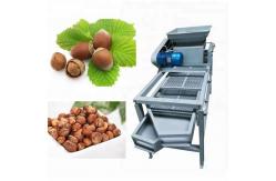China Energy Saving Nuts Shelling Machine Almond Shell Breaker Machine 500KG/H supplier