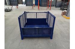 China 2 - 4 Layers Wire Mesh Cage For Convenient And Warehouse Storage supplier