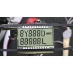 Monochrome 7 Segment LCD Display TN HTN STN FSTN For Water Meter
