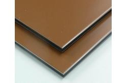 China Interior 6mm PVDF Aluminum Composite Panel For Curtain Wall supplier