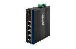 China 5 Port Unmanaged Industrial Ethernet Switch ,  40Gbps Rugged Network Switch supplier