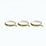 Classic Style Curtain Rod Accessories Aluminum Pattern Curtain Finials With Double Bracket