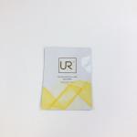 Free samples high quality 3 side seal flat bag with tear notch aluminum foil pouches for sale