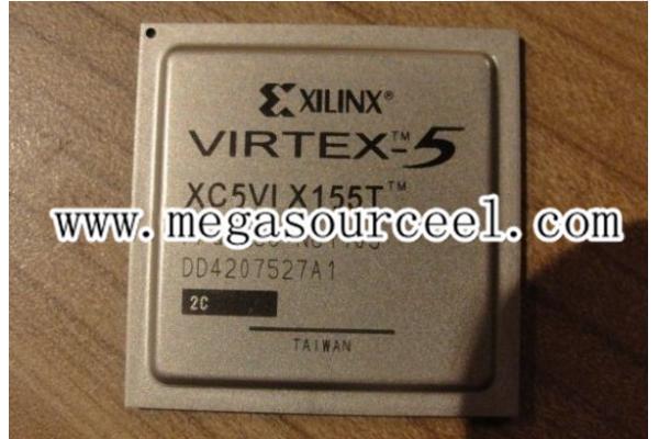 Programmable IC Chip XC5VLX155T - xilinx - Virtex-5 FPGA