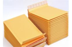 China 360x460 Kraft Paper Bubble Padded Postal Envelopes #A3 Three Side Seal supplier
