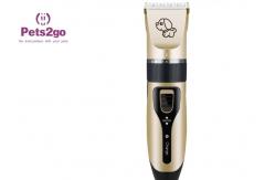 China Ultra Quiet LCD Indication 4.5w Pet Hair Shaver supplier
