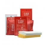 China Lightweight 1.2*1.2 Fiberglass Fire Blanket With Blanket Weight Of 0.7 Kg manufacturer