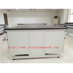 Wall Steel Wood Chemistry Lab Workbench Alkali Resistant For College for sale