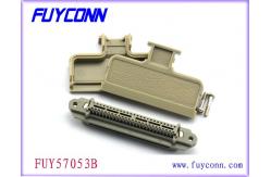 China 50 Pin DDK Receptacle Champ Connector , 180°Cable Outlet Connector supplier