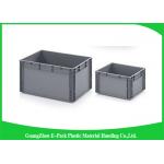 Virgin PP Plastic Stacking Boxes Light Weight , Large Plastic Storage Containers