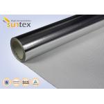 0.4mm Insulation Blanket Aluminum Foil Fiberglass Cloth 550C High Thermal Flange Cover for sale