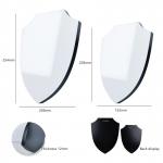 12mm Thick Heat Transfer Wooden Sublimation Shield Photo Frame Home Decor Hanging Board With Hanging Hole Prints On Wood Panels for sale